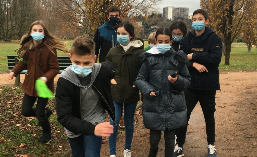 Chasse au trésor au parc de la tête d’or