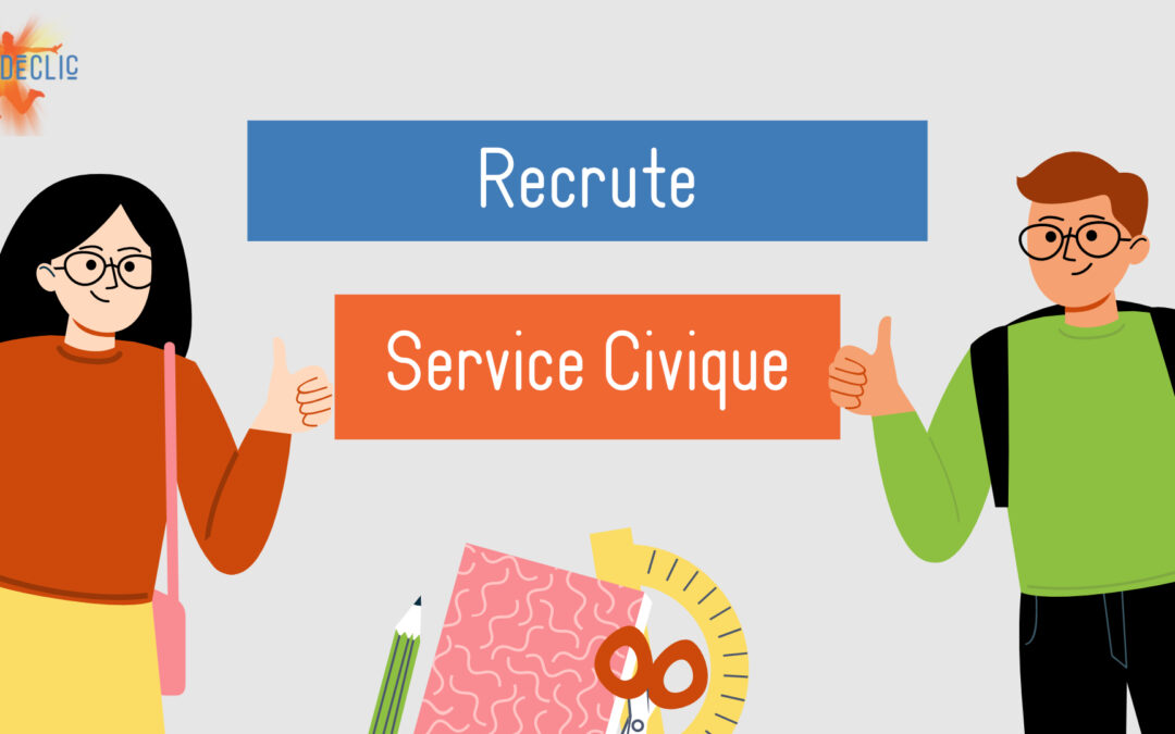 Service Civique (H/F) – 24-30h/semaine